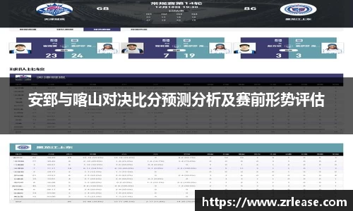 安郅与喀山对决比分预测分析及赛前形势评估